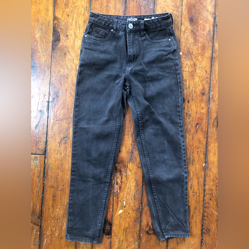 Refuge Denim Brown Mom/Vintage High Rise Jeans